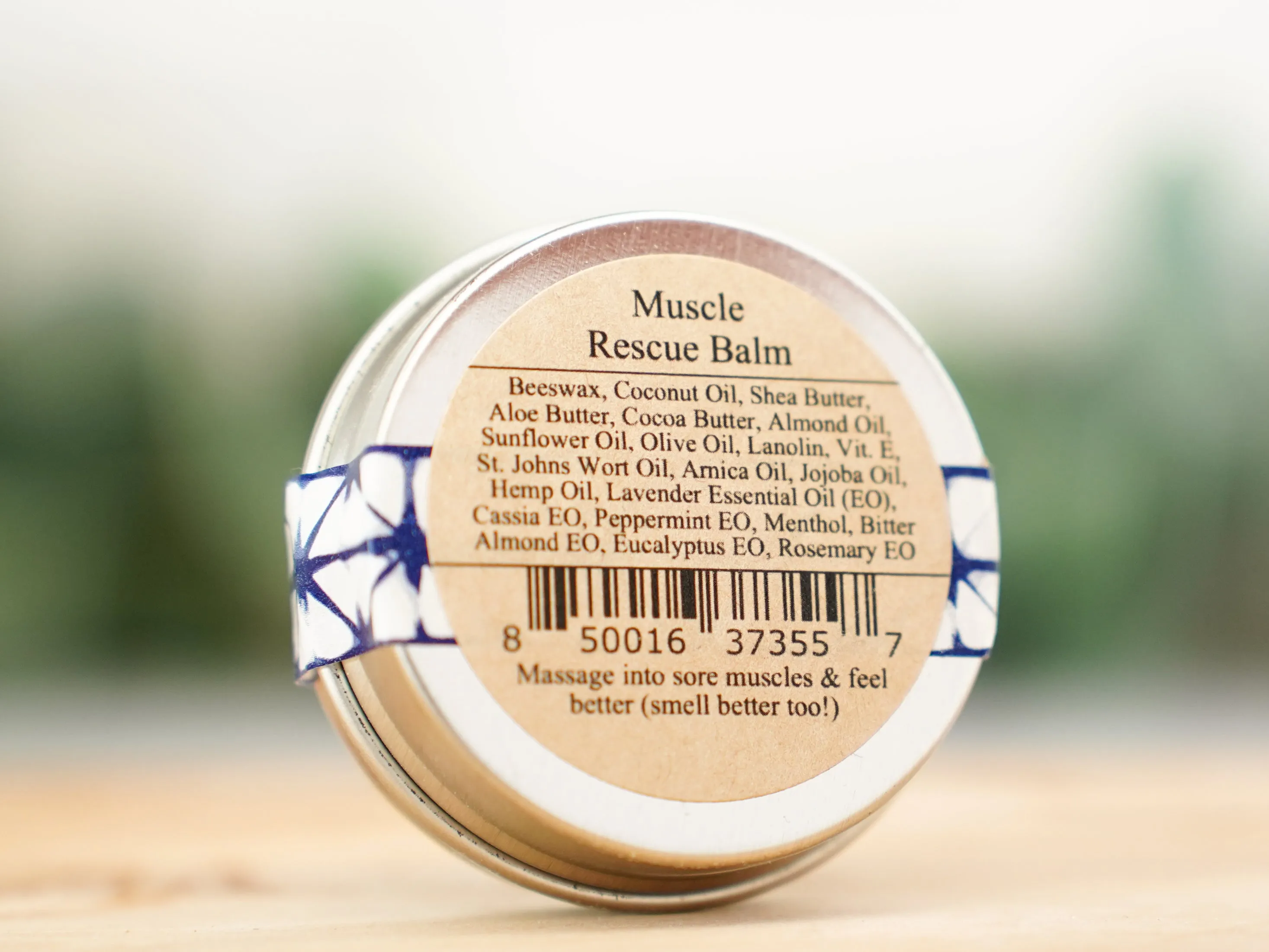 Muscle Rescue Balm 1oz. Tin