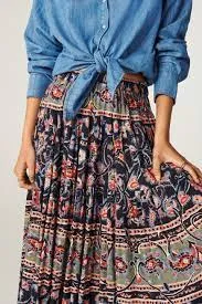 Niels Bleu Skirt