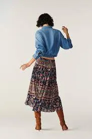 Niels Bleu Skirt