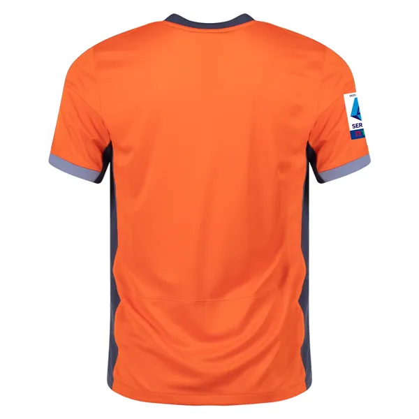 Nike Inter Milan Third Jersey w/ Serie A   Copa Italia Patches 23/24 (Safety Orange/Thunder Blue)