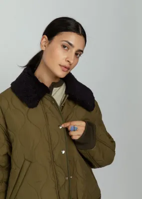 No. 6 Olive Landmark Jacket