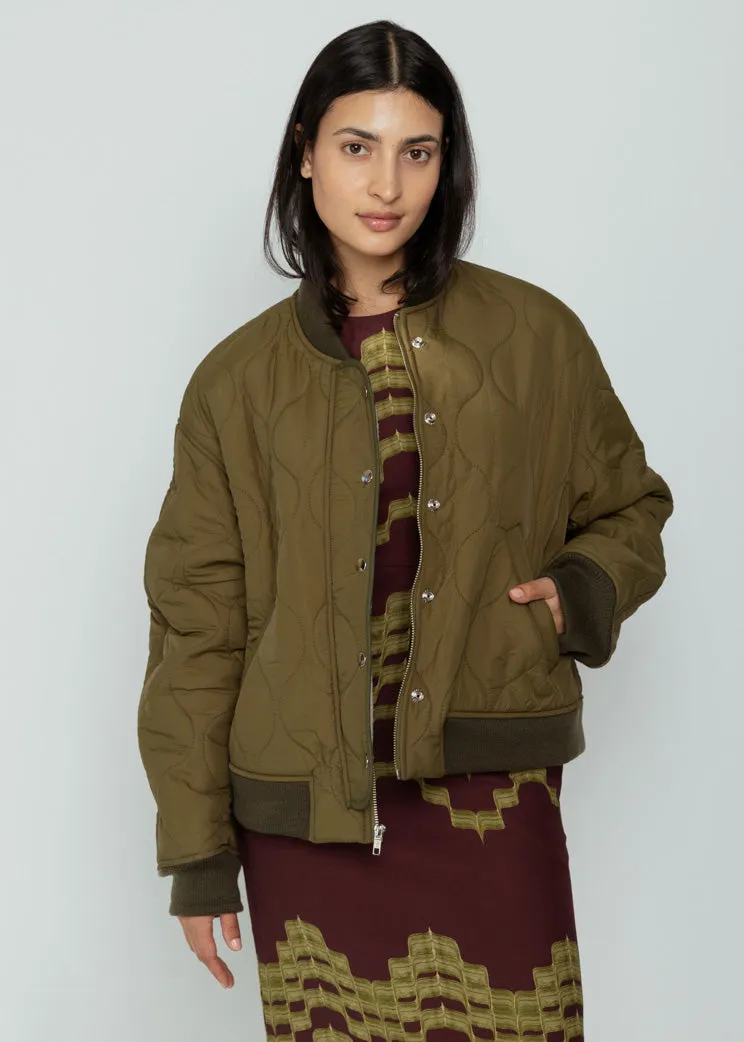 No. 6 Olive Landmark Jacket