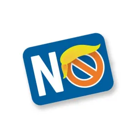 NO (Anti-Trump) Sticker