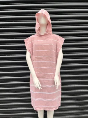 Noxen Turkish Towel Poncho  Adult Dusty Pink  65*100