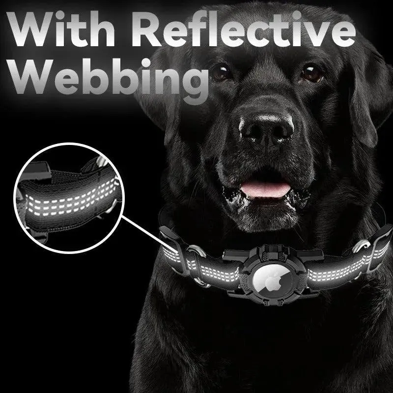 Nylon Airtag Protective Pet Collar
