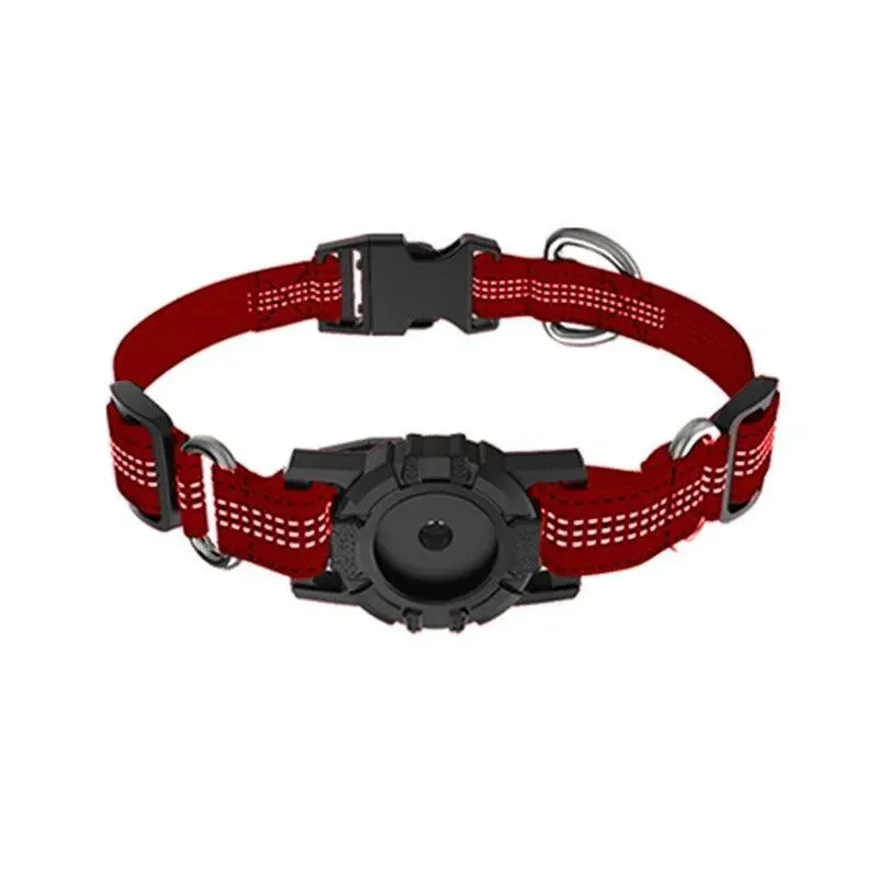 Nylon Airtag Protective Pet Collar