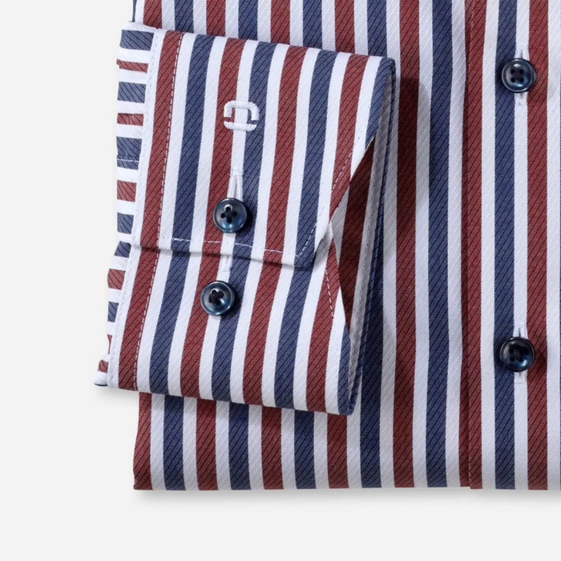 Olymp Luxor Modern Fit Non-iron Formal Shirt Narrow Stripe 1250