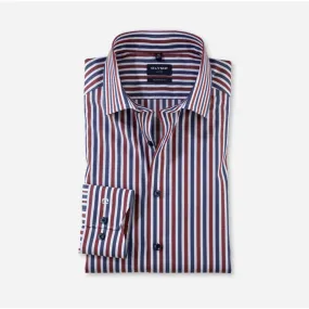 Olymp Luxor Modern Fit Non-iron Formal Shirt Narrow Stripe 1250