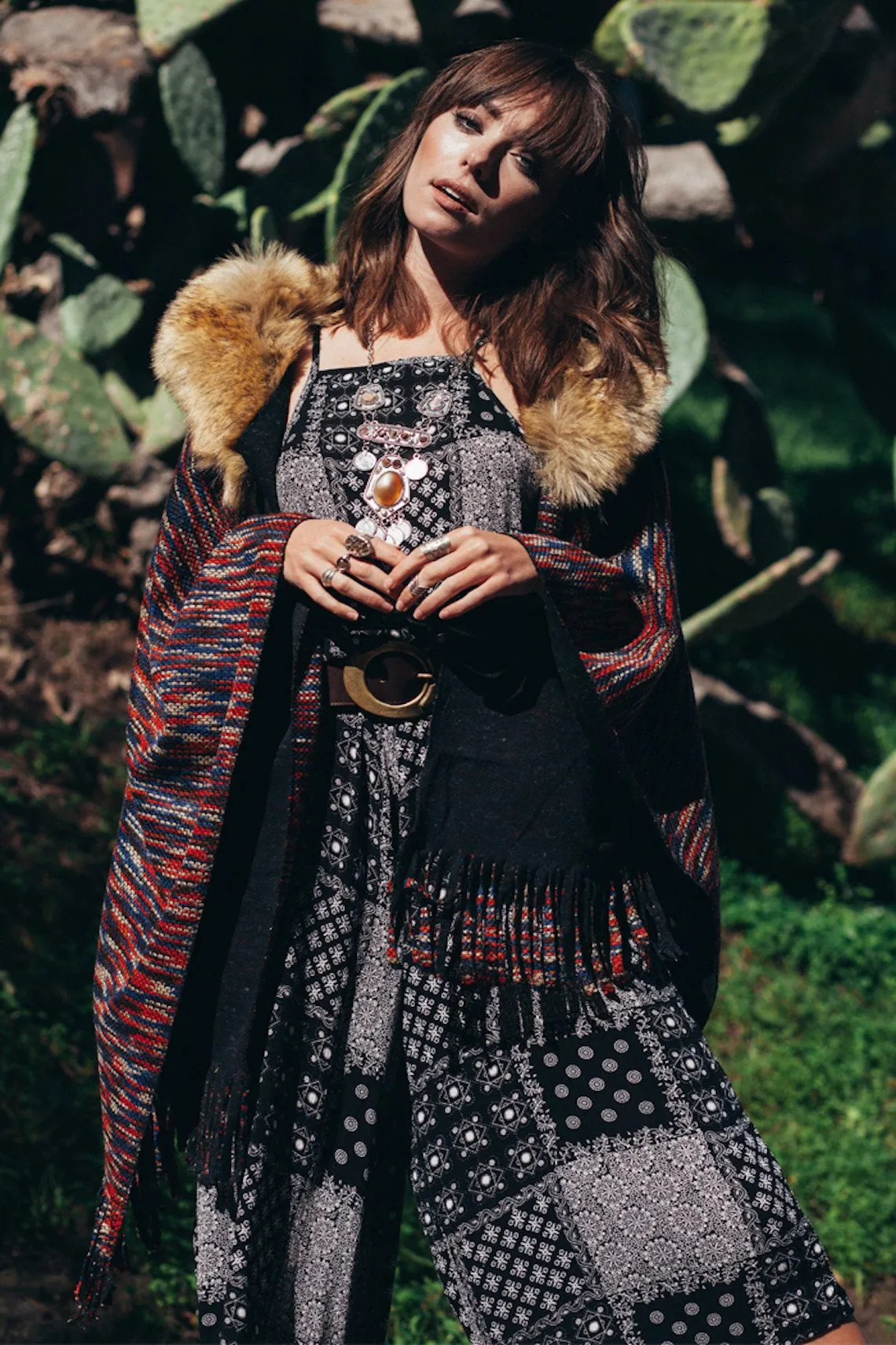 On The Hunt Poncho