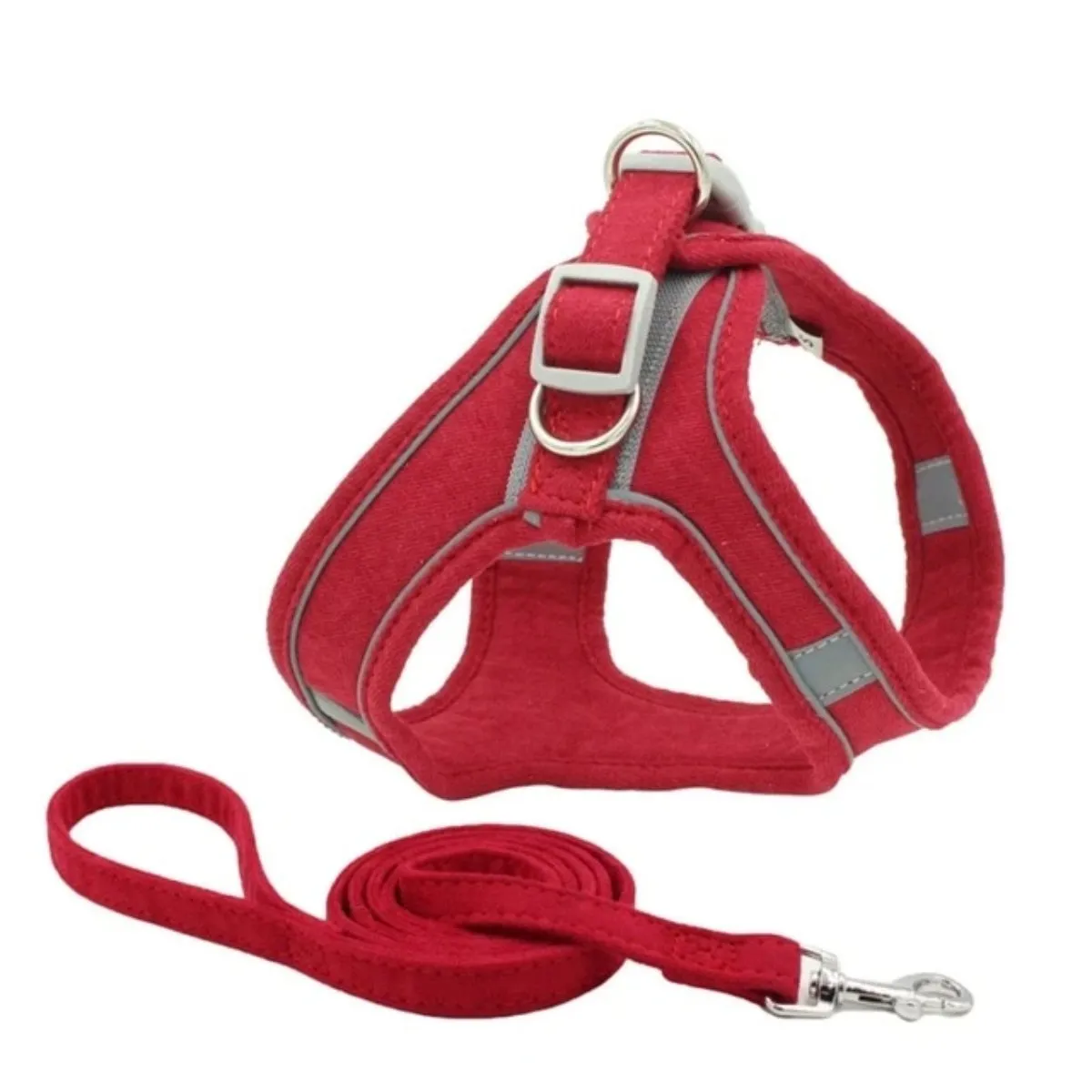 Pet Adjustable Reflective Chest Harness