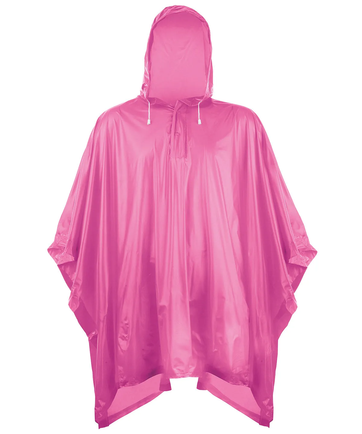 Plastic poncho | Silver