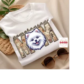 POMERANIAN MOM TEE