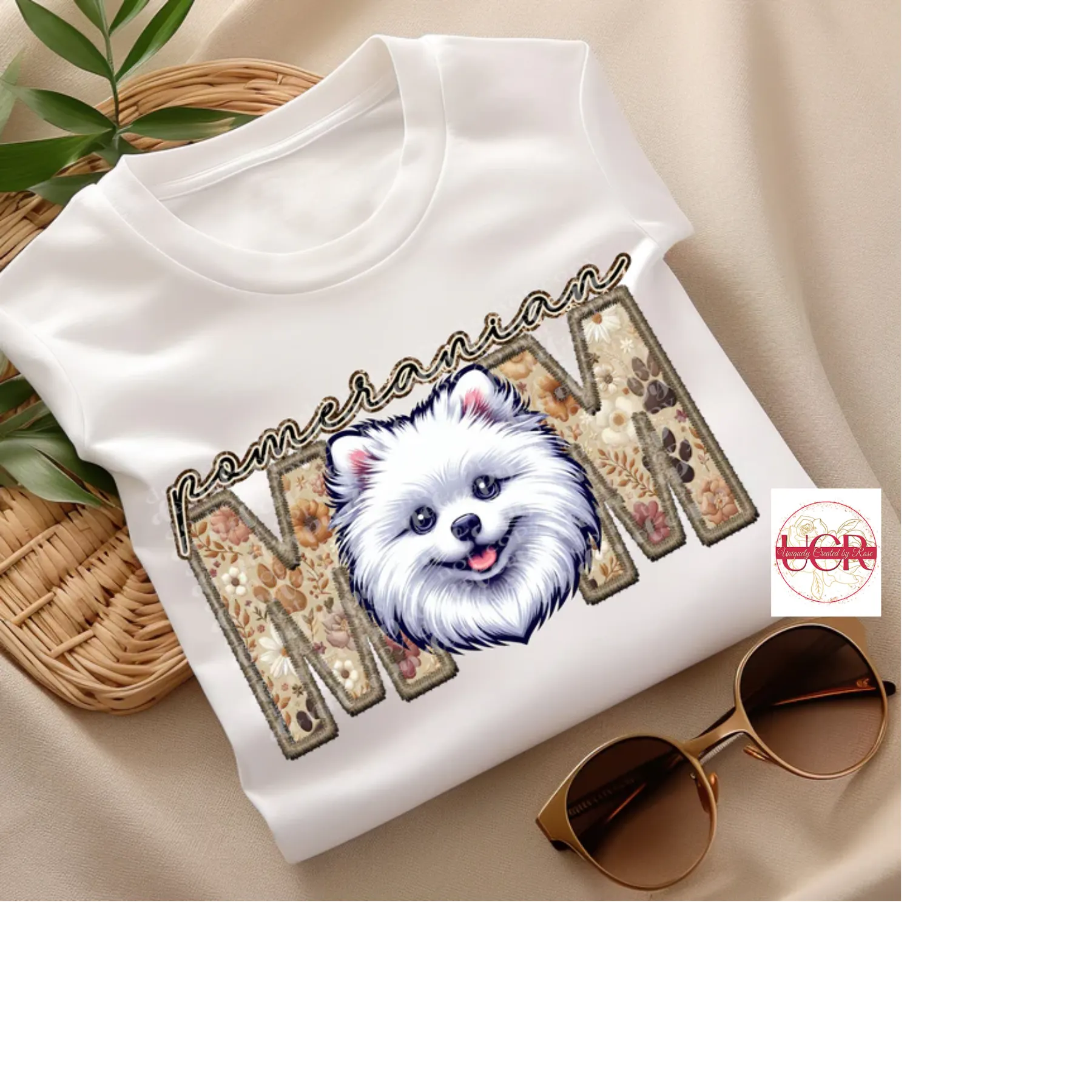 POMERANIAN MOM TEE