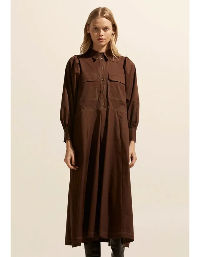 Recess Dress Chocolate