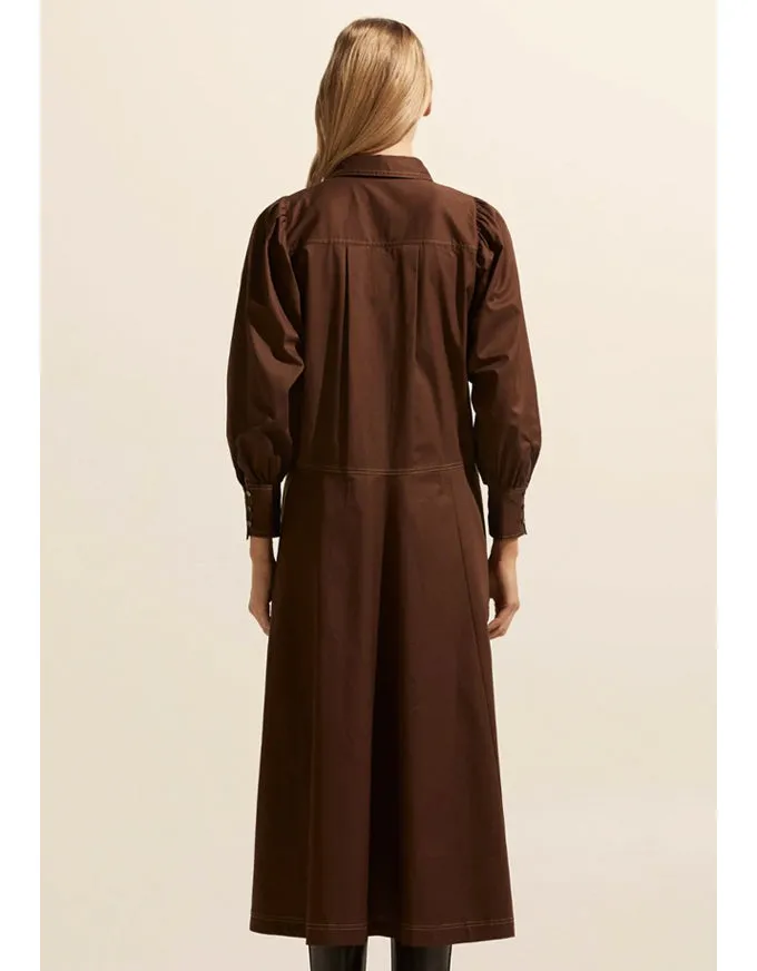Recess Dress Chocolate