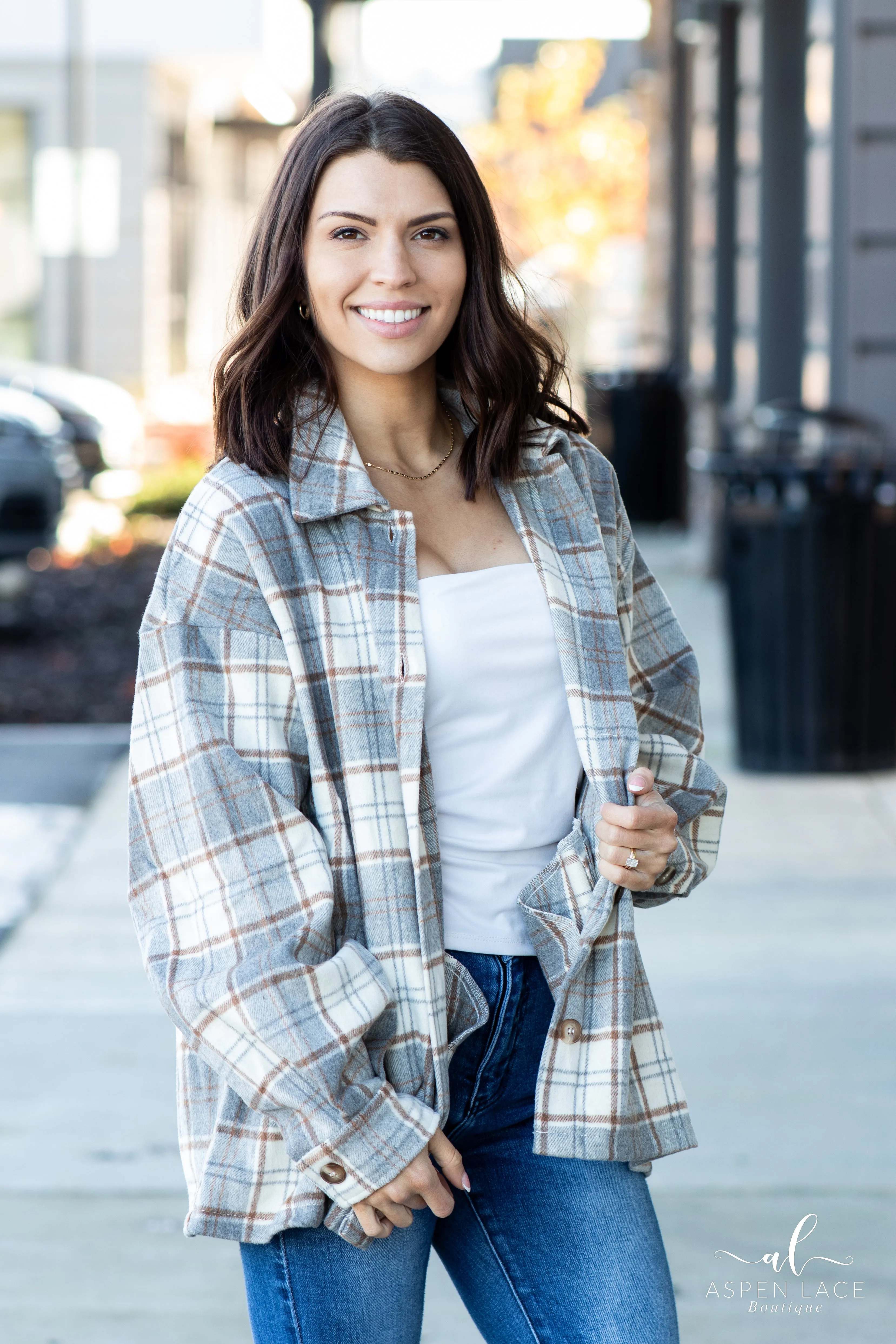 Rivi Shacket (Grey)