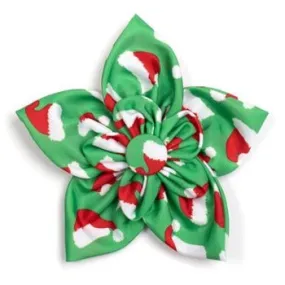 Santa Hats Collar Flower