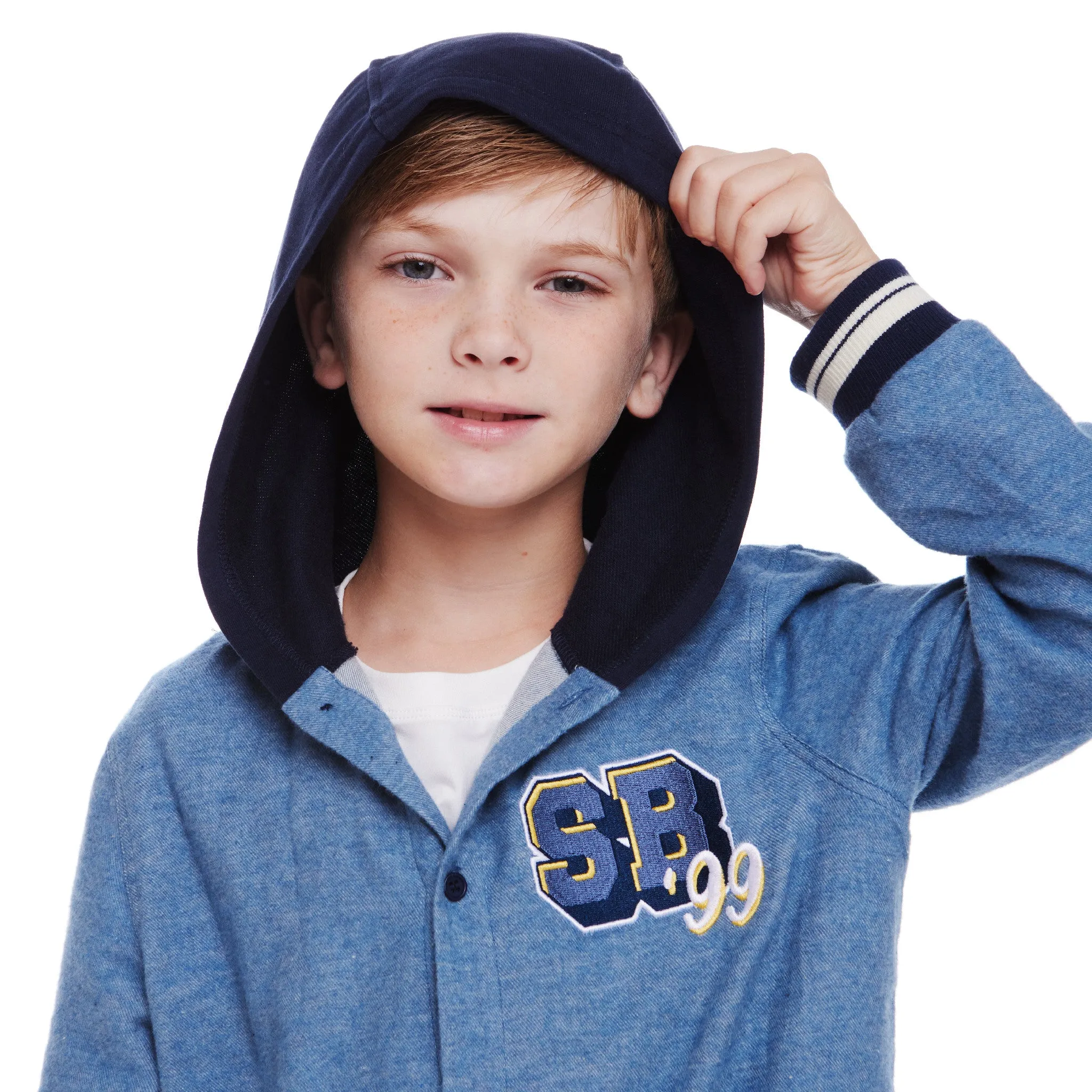 SpongeBob SquarePants™ x Andy & Evan® | Kids Oxford Hoodie Shacket
