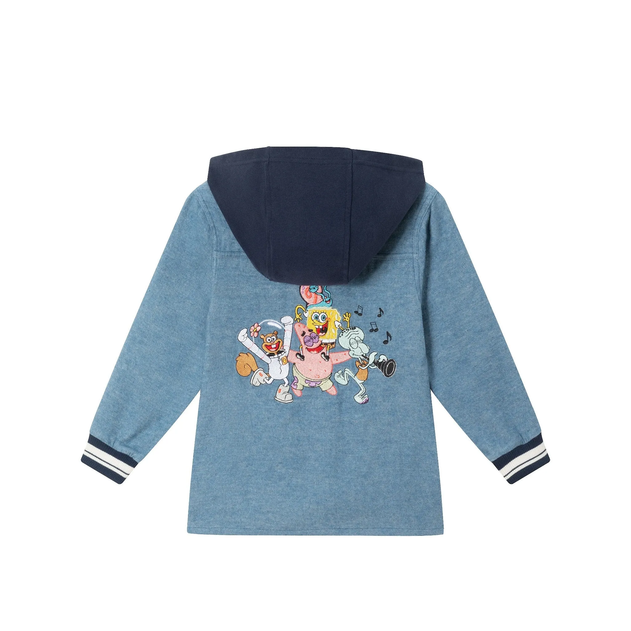 SpongeBob SquarePants™ x Andy & Evan® | Kids Oxford Hoodie Shacket