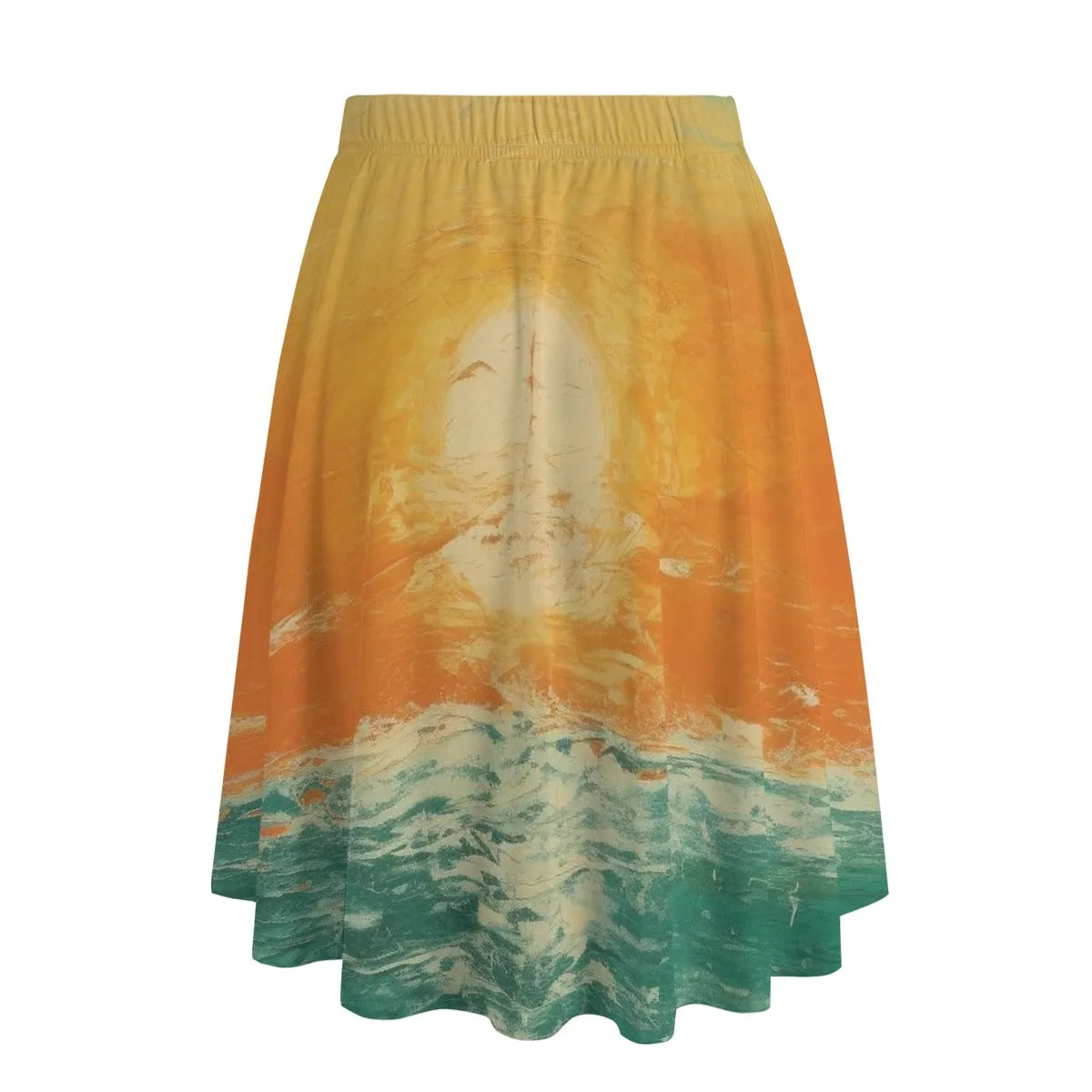 Sunny Beach | Long Maxi Skirt With Pockets
