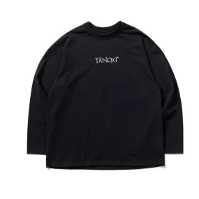 TANOXI  ブランドプリントプルオーバー  TAN0059