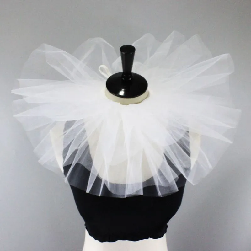 TEEK - Vintage Vickie Ruffled Stand Fake Collar