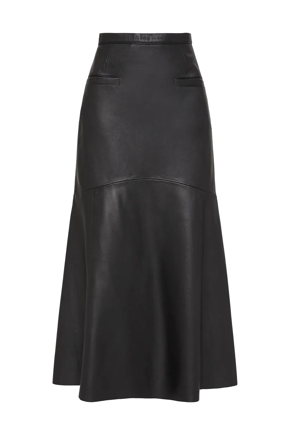 The Fearless Leather Midi Skirt