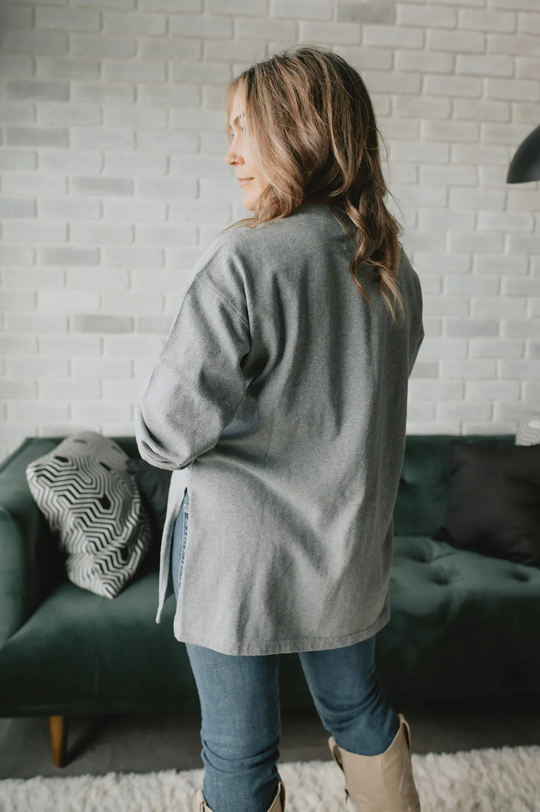 The Sunday Tee by Le Bon Shoppe - Heather Grey