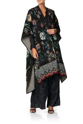 THROW OVER PONCHO HAUTE PROVINCIAL