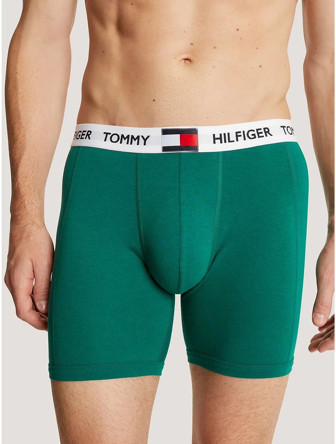 Tommy Hilfiger Men's Logo Rib Boxer Brief