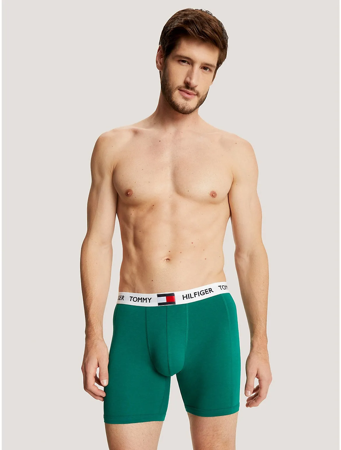 Tommy Hilfiger Men's Logo Rib Boxer Brief
