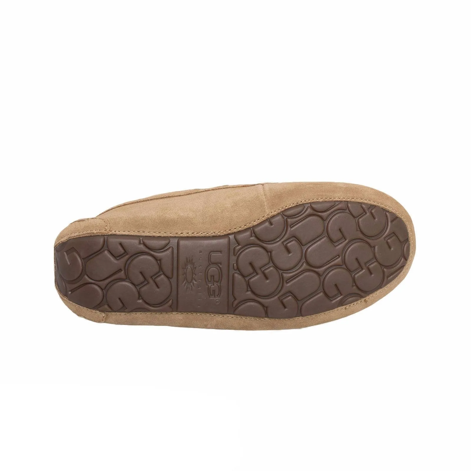UGG Ansley Embroidery Chestnut Slippers