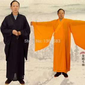 Unisex Shaolin Temple Zen Buddhist Robe for monk, meditation