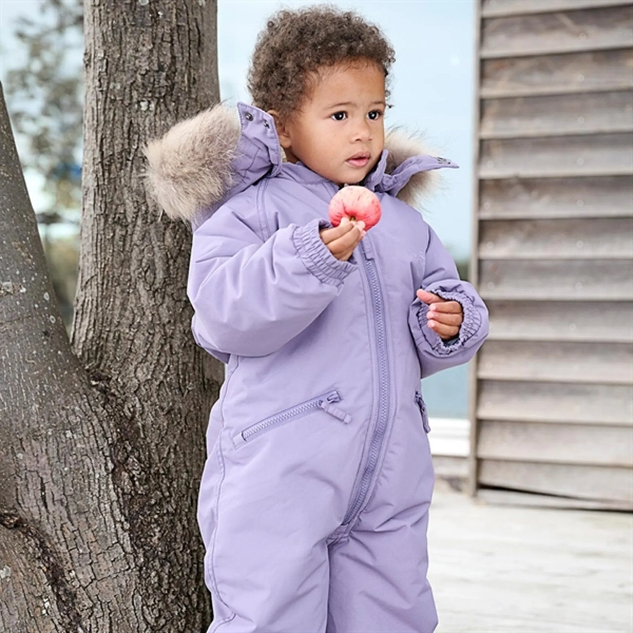 Ver de Terre Winthersuit w. Fur Dewberry