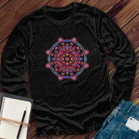 Watercolor Mandala Long Sleeve
