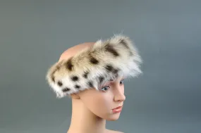 Women's Bobcat Fur Head Band