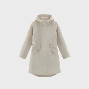 Woolrich Long Summer Parka Women's Light Oak