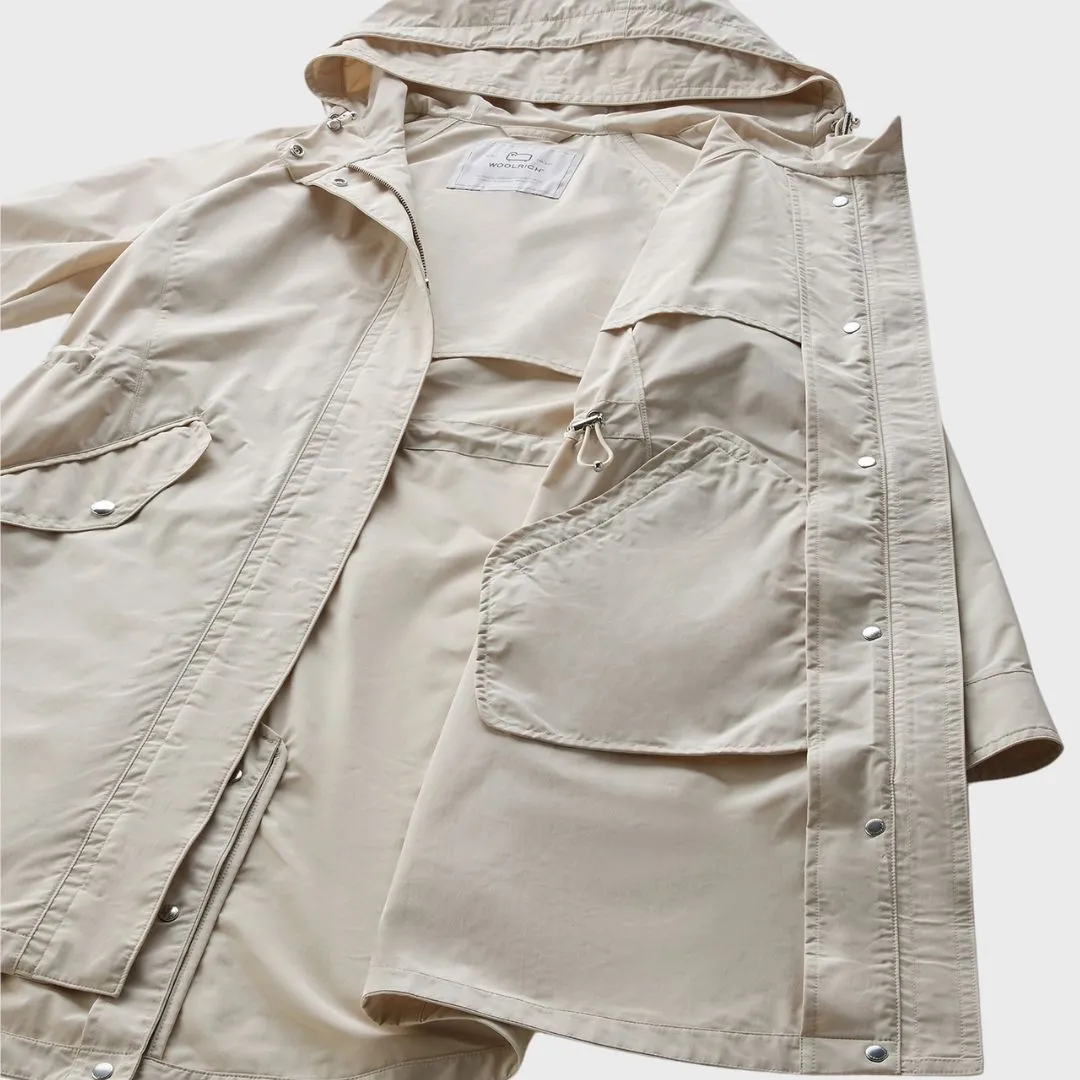 Woolrich Long Summer Parka Women's Light Oak