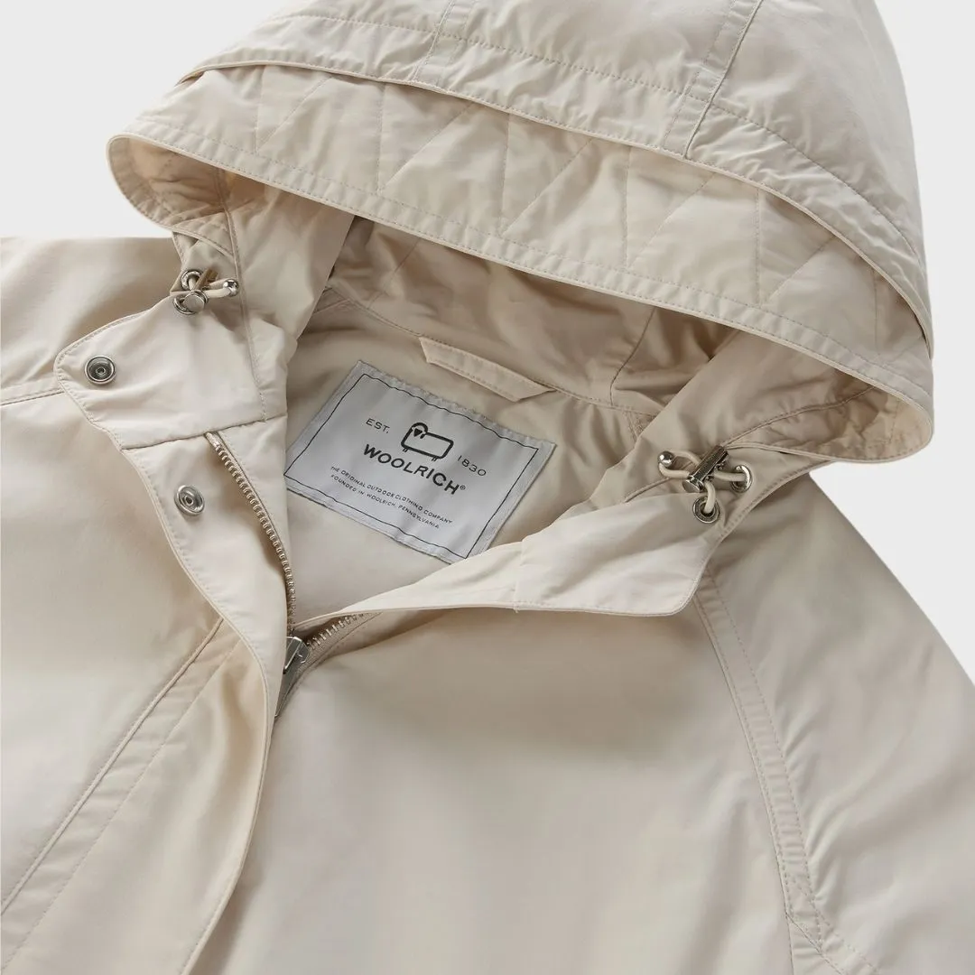 Woolrich Long Summer Parka Women's Light Oak