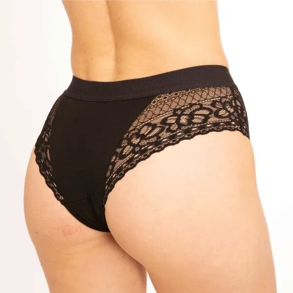 Wuka Ultimate™ Lace Hipster Brief Medium Flow