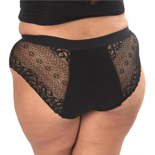 Wuka Ultimate™ Lace Hipster Brief Medium Flow