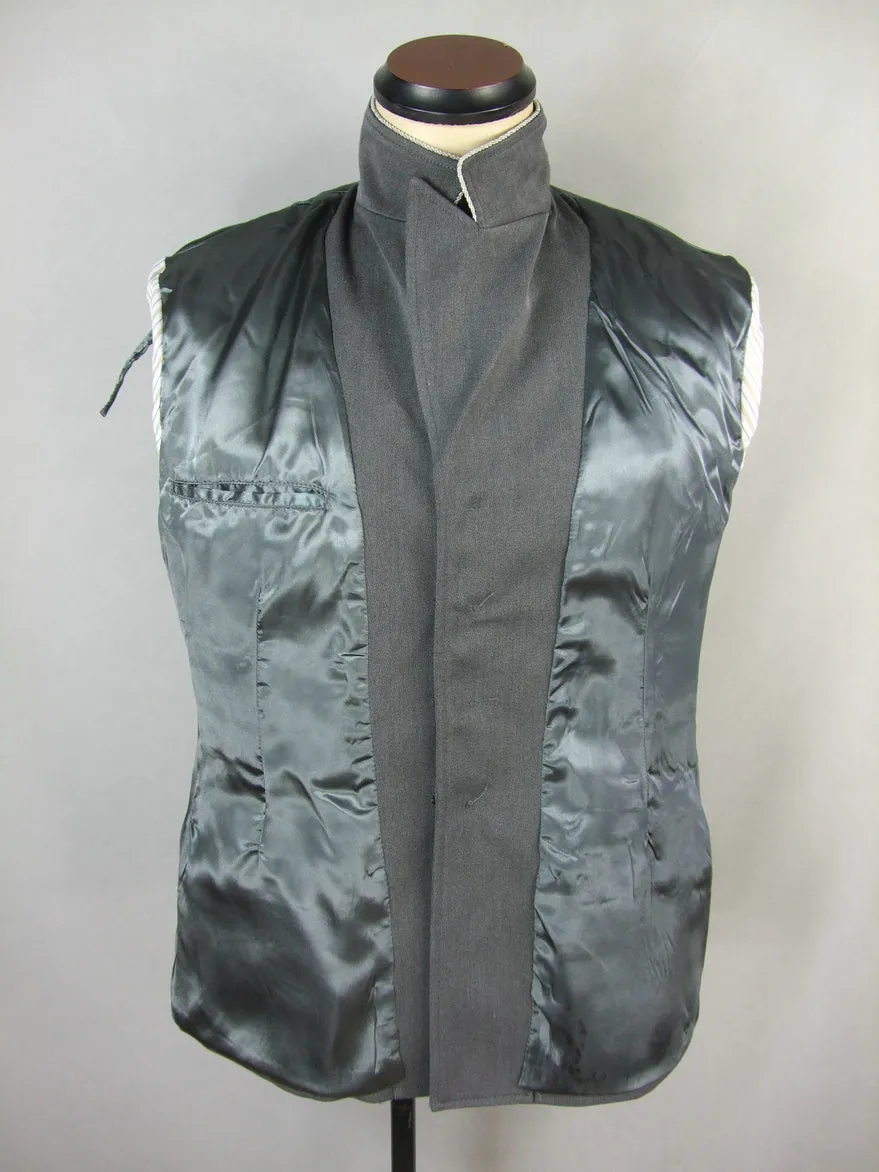 WWII German Elite M34 Officer Stone Grey Gabardine Dress Tunic