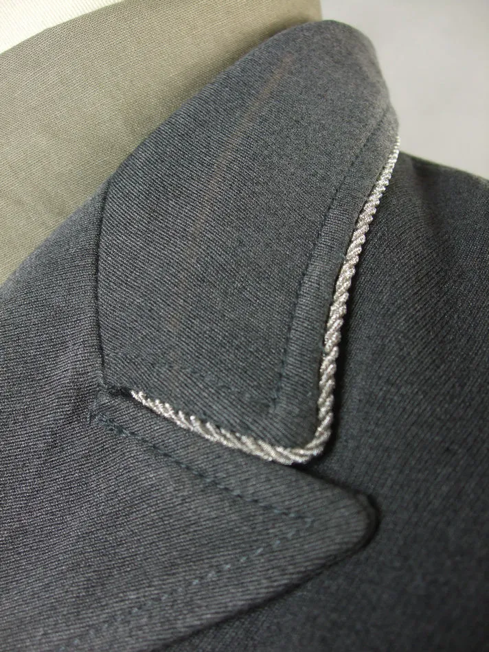 WWII German Elite M34 Officer Stone Grey Gabardine Dress Tunic